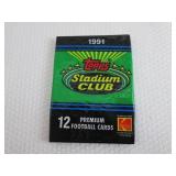 4-1991 Stadium Club Football Series...