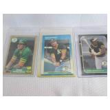 1987 Jose Canseco Topps, Donruss & ...
