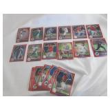 2021 Prizm Baseball Red Prizm Cards...