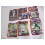 2021 Prizm Baseball Red Prizm Cards...