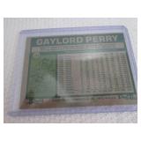 1977 Topps Gaylord Perry Card...