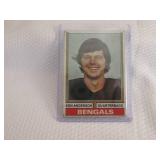 1974 Topps Ken Anderson Card...