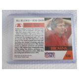 1991 Pro Sert Bill Belichick Rookie...