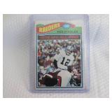 1977 Topps Ken Stabler Card...
