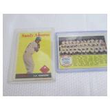 1958 Topps Sandy Amoros & Tigers Te...