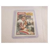 1987 Topps Joe Montana Card...