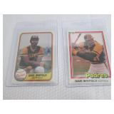 1981 Fleer & Donruss Dave Winfield ...