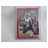 2024 Donruss Justin Jefferson Red P...