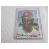 1978 Topps Lou Brock Card...