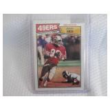 1987 Topps Jerry Rice Card...