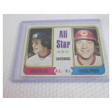 1973 Topps Fisk & Bench Allstar Car...