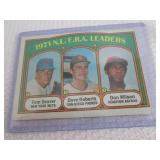 1972 Topps Tom Seaver E.R.A Leaders...