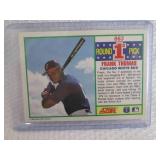 1990 Score Frank Thomas Rookie Card...