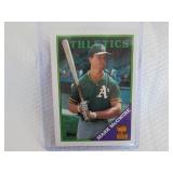 1987 & 1988 Topps Mark McGwire Card...