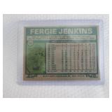 1977 Topps Fergie Jenkins Card...