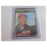 1971 Topps Ted Williams Card...