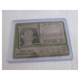1971 Topps Ted Williams Card...
