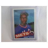 1985 Topps Dwight Gooden Rookie Car...
