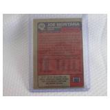 1985 Topps Joe Montana Card...