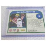 2024 Score  J.J. McCarthy Rookie Ca...