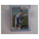 1974 Topps Bert Blyleven Card...