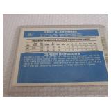 1982 Donruss Kent Hrbek Rookie Card...