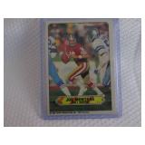 1983 Topps Joe Montana Sticker Card...