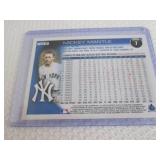 2010 Topps Mickey Mantle Card...
