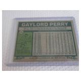1977 Topps Gaylord Perry Card...