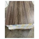 1,200 SF of HD Brushed Oak LVP Waterproof - 6.5' x 48' - Smokehouse  LVX Lighter in Person