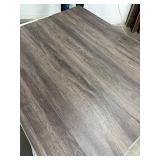 401 SF of HD Brushed Oak LVP Waterproof - 6.5' x 48' - Smokehouse LVX  Lighter in Person