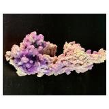 Exquisite large specimen of Grape Agate, a rare and stunning variety of botryoidal purple chalcedony primarily found in the Mamuju region of Sulawesi, Indonesia.