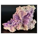 Exquisite large specimen of Grape Agate, a rare and stunning variety of botryoidal purple chalcedony primarily found in the Mamuju region of Sulawesi, Indonesia.