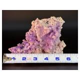 Exquisite large specimen of Grape Agate, a rare and stunning variety of botryoidal purple chalcedony primarily found in the Mamuju region of Sulawesi, Indonesia.