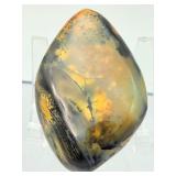 Tiger Dendritic Agate Polished Cabochon from Indonesia