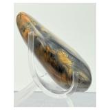 Tiger Dendritic Agate Polished Cabochon from Indonesia