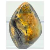 Tiger Dendritic Agate Polished Cabochon from Indonesia