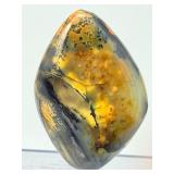 Tiger Dendritic Agate Polished Cabochon from Indonesia