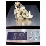World-Class Iridescent Pyrite with Quartz Points – Rare Collector Specimen