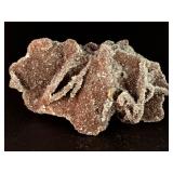 Rare 'Bridge' Specimen: Lustrous Gem Sphalerite on Sparkling Druzy Quartz