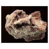 Rare 'Bridge' Specimen: Lustrous Gem Sphalerite on Sparkling Druzy Quartz