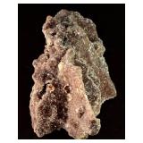 Rare 'Bridge' Specimen: Lustrous Gem Sphalerite on Sparkling Druzy Quartz