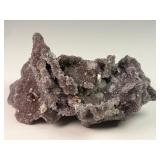 Rare 'Bridge' Specimen: Lustrous Gem Sphalerite on Sparkling Druzy Quartz