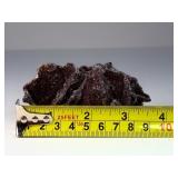 Rare 'Bridge' Specimen: Lustrous Gem Sphalerite on Sparkling Druzy Quartz
