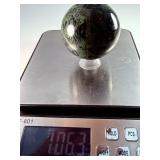 Museum Grade Kambaba Jasper Crystal Ball - Deep Forest Rhyolite - Hand-Polished