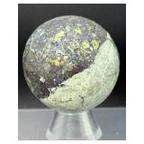 Rare Covelite Sphere - 'Stone of Transformation'