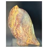 Vintage Hand-Carved Artisan Soapstone Owl Figurine – Made in India