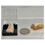 Investment Grade: Pair of High-Flash Raw Welo Opals from Ethiopia