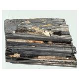 Premium Natural Raw Black Tourmaline Specimen – Large Schorl Crystal Log for Grounding, Negative Energy Protection, and EMF Shielding – Authentic Striated Earth Treasure