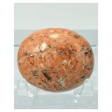 Rare Graphic Feldspar & Smoky Quartz Sphere Set - 2pc Madagascar Zebradorite